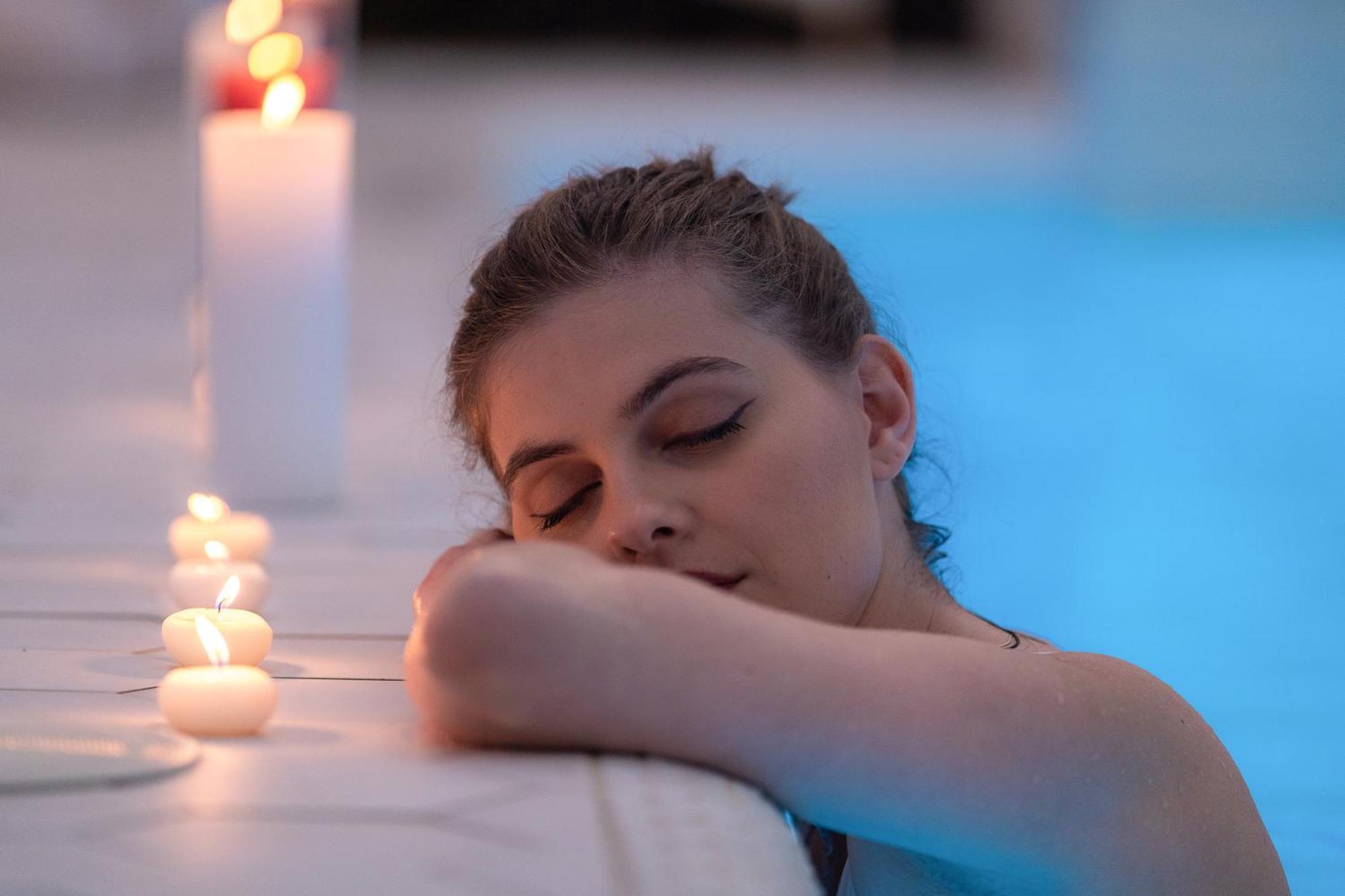 Lagon Life Spirit Boutique Hotel - Adults Only Chania  ภายนอก รูปภาพ A woman relaxing in a spa