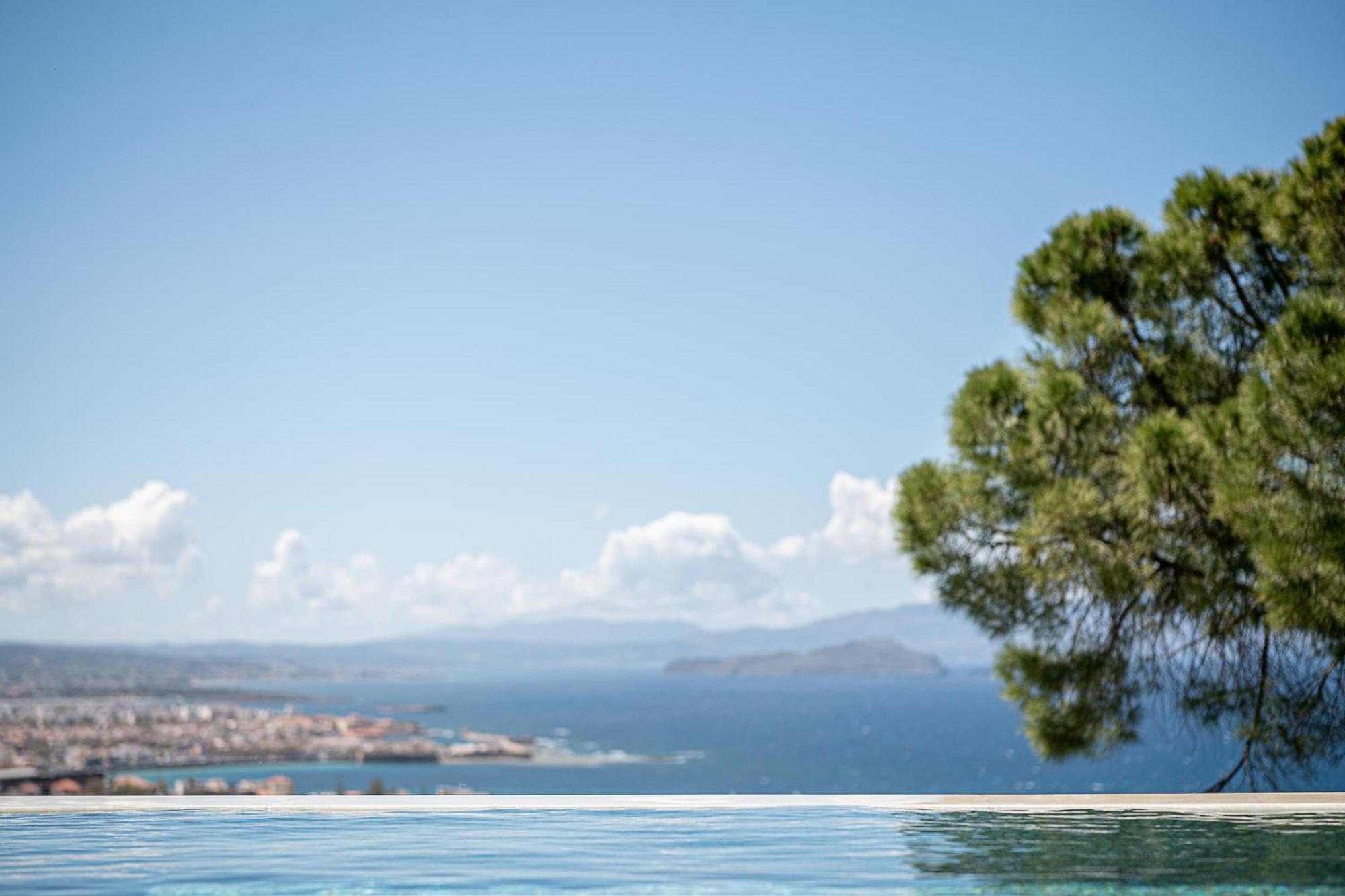 Lagon Life Spirit Boutique Hotel - Adults Only Chania  ภายนอก รูปภาพ View of the Gulf of Pag from the island of Pag